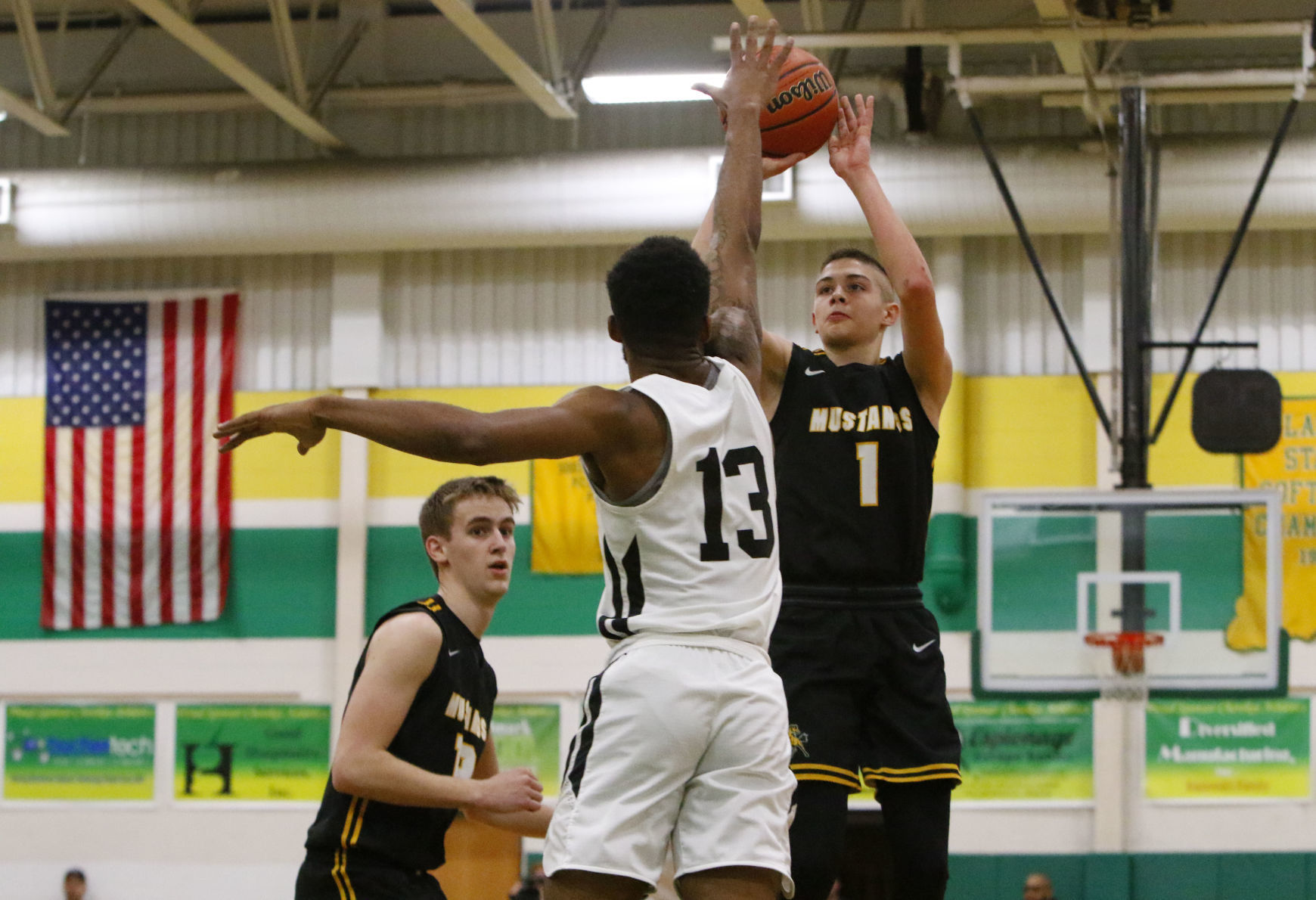 Gallery: Boys basketball Class A sectional final - Kouts vs. 21st Century